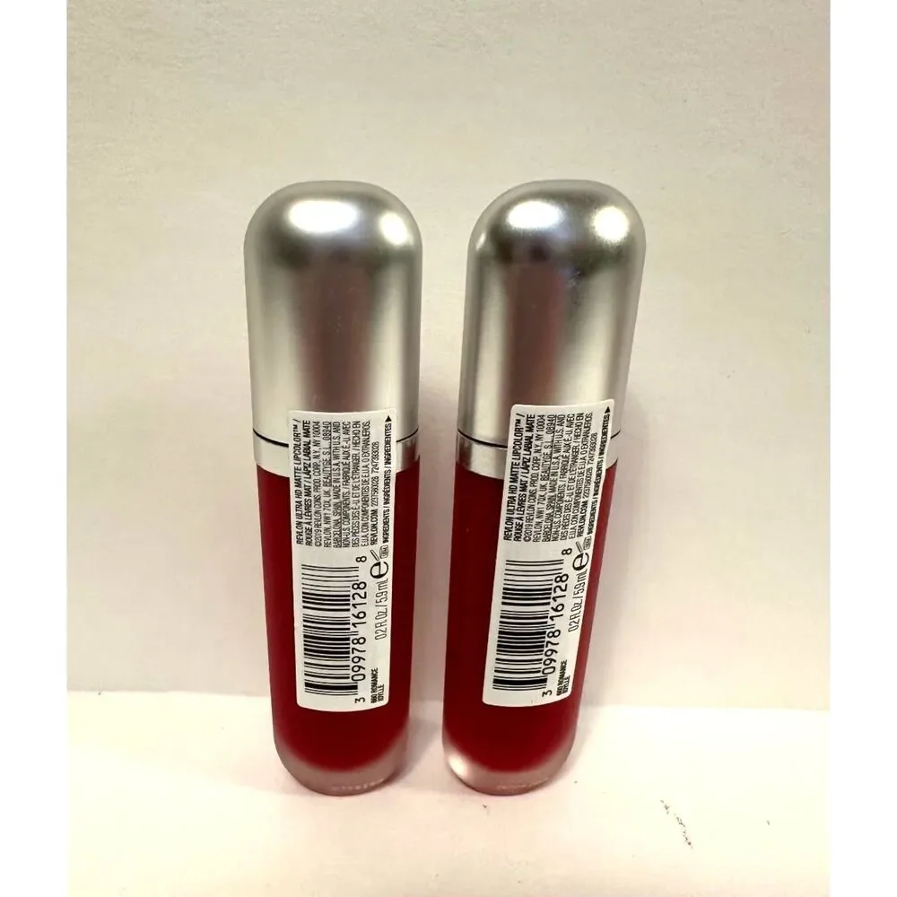 Revlon Ultra hd Matte Lipcolor #660 Romance Lipstick Bundle Of 2 New Sealed